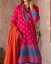 Al Zohaib Brink Pink Cambric Suit- Pakistani Winter Dress