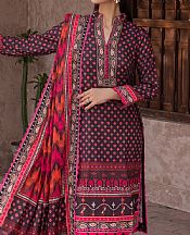 Al Zohaib Black Cambric Suit- Pakistani Winter Dress
