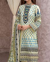 Al Zohaib Off-white Cambric Suit- Pakistani Winter Dress