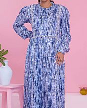 Cornflower Blue Cottel Suit (2 Pcs)- Pakistani Winter Dress