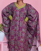 Plum/Lavender Cottel Suit (2 Pcs)- Pakistani Winter Dress