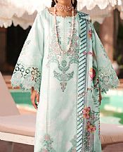 Alizeh Light Turquoise Lawn Suit- Pakistani Lawn Dress