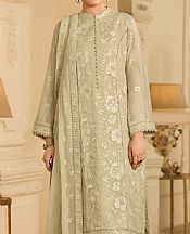 Alizeh Thistle Green Chiffon Suit- Pakistani Chiffon Dress