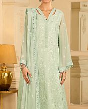 Alizeh Summer Green Chiffon Suit- Pakistani Designer Chiffon Suit
