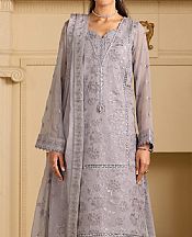 Alizeh Grey Chiffon Suit- Pakistani Chiffon Dress