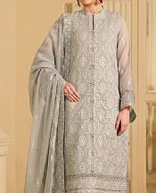 Alizeh Grey Chiffon Suit- Pakistani Chiffon Dress