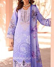 Alizeh Lavender Lawn Suit- Pakistani Designer Lawn Suits
