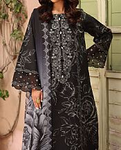 Alizeh Black Lawn Suit- Pakistani Designer Lawn Suits