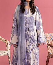 Alizeh Off-white Lawn Suit- Pakistani Designer Lawn Suits