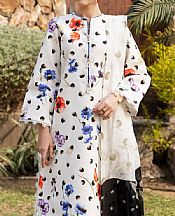 Alizeh Off-white Lawn Suit- Pakistani Designer Lawn Suits