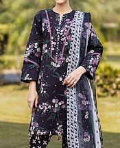 Alizeh Navy Lawn Suit- Pakistani Designer Lawn Suits