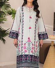 Alizeh Grey Lawn Suit (2 Pcs)- Pakistani Designer Lawn Suits