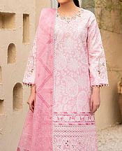 Alizeh Pink Lawn Suit- Pakistani Lawn Dress