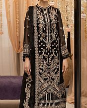 Alizeh Black Chiffon Suit- Pakistani Chiffon Dress