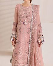 Alizeh Pink Chiffon Suit- Pakistani Designer Chiffon Suit