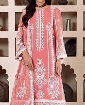 Alizeh Light Coral Net Suit- Pakistani Designer Chiffon Suit