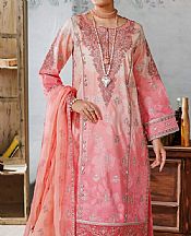 Alizeh Pink Lawn Suit- Pakistani Lawn Dress