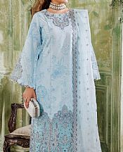 Alizeh Baby Blue Lawn Suit- Pakistani Designer Lawn Suits