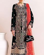Alizeh Green Velvet Suit- Pakistani Winter Clothing