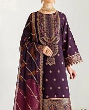 Plum Raw Silk Suit
