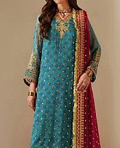 Hippie Blue Chiffon Suit