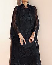 Black Chiffon Suit