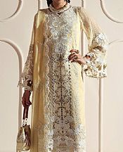 Cream/Off White Chiffon Suit
