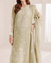 Beige Chiffon Suit