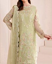 Light Olive Chiffon Suit