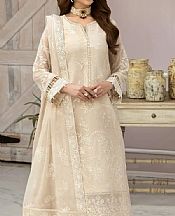 Beige Chiffon Suit