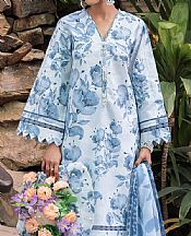 Alizeh Pale Blue Lily Lawn Suit- Pakistani Designer Lawn Suits