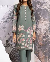 Sage Viscose Kurti- Pakistani Winter Clothing