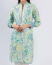Mint Green Lawn Kurti- Pakistani Designer Lawn Dress