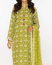 Green Lawn Kurti- Pakistani Lawn Dress