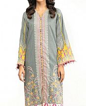 Grey Lawn Kurti- Pakistani Designer Lawn Dress
