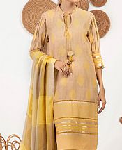 Alkaram Ivory Jacquard Suit- Pakistani Winter Clothing