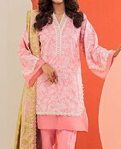 Alkaram Light Pink Cambric Suit (2 Pcs)