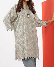 Alkaram Grey Cambric Kurti