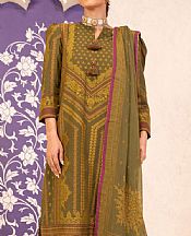 Alkaram Dirt Brown Jacquard Suit- Pakistani Lawn Dress