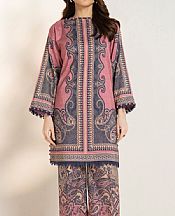 Alkaram Pink/Pickled Bluewood Lawn Suit (2 pcs)- Pakistani Lawn Dress