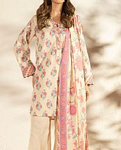 Alkaram Cream Khaddar Suit- Pakistani Winter Dress