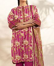 Alkaram Hot Pink Khaddar Suit- Pakistani Winter Dress