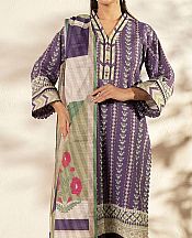 Alkaram Purple Khaddar Suit- Pakistani Winter Dress