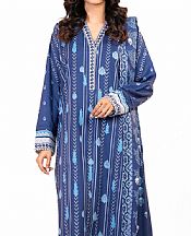 Royal Blue Viscose Suit- Pakistani Winter Clothing