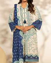 Alkaram Off-white Khaddar Suit- Pakistani Winter Clothing