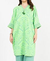Alkaram Green Jacquard Suit (2 Pcs)- Pakistani Winter Clothing
