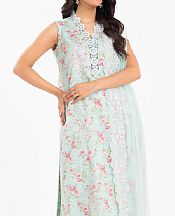 Alkaram Pale Blue Lawn Suit- Pakistani Lawn Dress