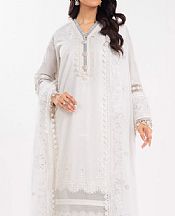 Alkaram Light Grey Green Lawn Suit- Pakistani Designer Lawn Suits