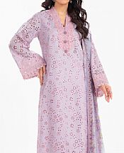 Alkaram Lilac Lawn Suit- Pakistani Lawn Dress