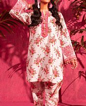 Alkaram Off-white Lawn Suit (2 Pcs)- Pakistani Designer Lawn Suits